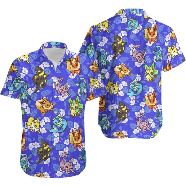 Eevee Tropical Hawaiian Shirt-image