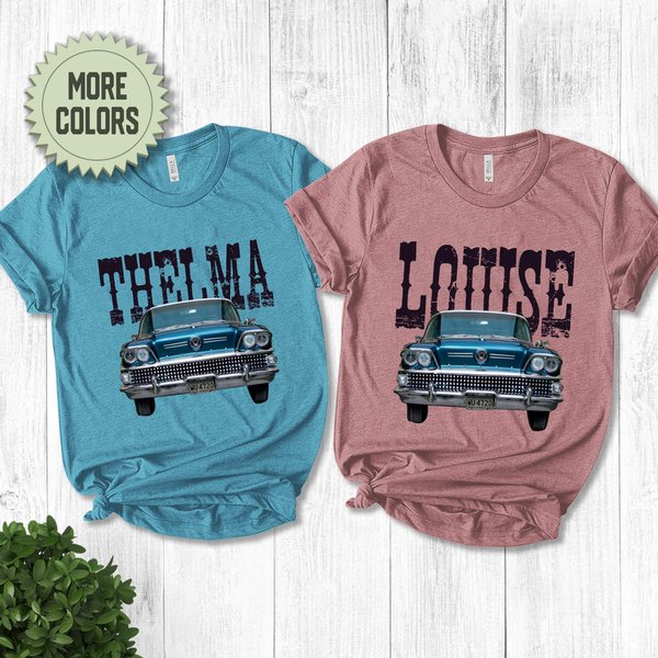 Thelma And Louise Shirts,Best Friends Shirts,Besties Utah Trip Shirt-image
