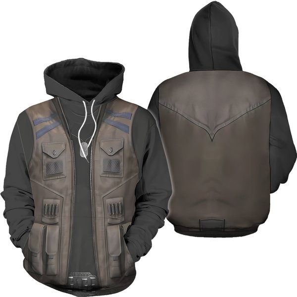 Mortal Kombat Johnny Cage 3D Hoodie-image