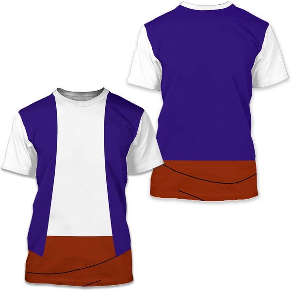 Arabian "Prince" Running Costume 3D T-Shirt-image