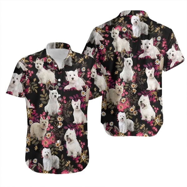 Westie Hawaiian Shirt-image