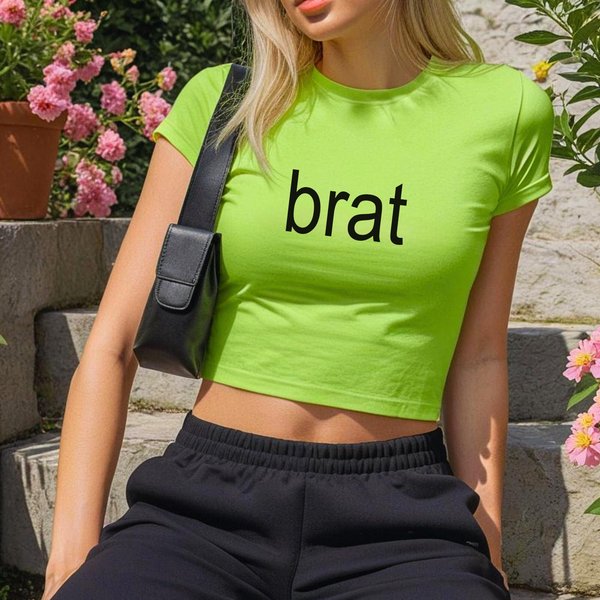 Brat Shirt - Fun Y2k Tee For Kids