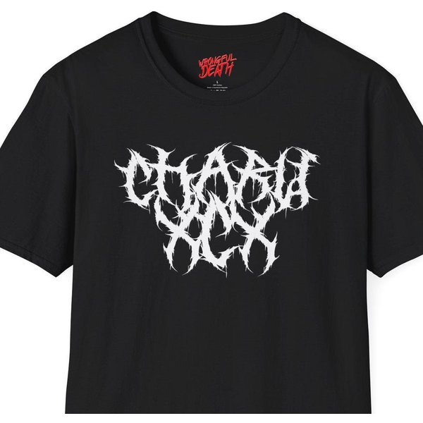 Charli Xcx Metal Logo Brat Summer Hardcore Tee-image