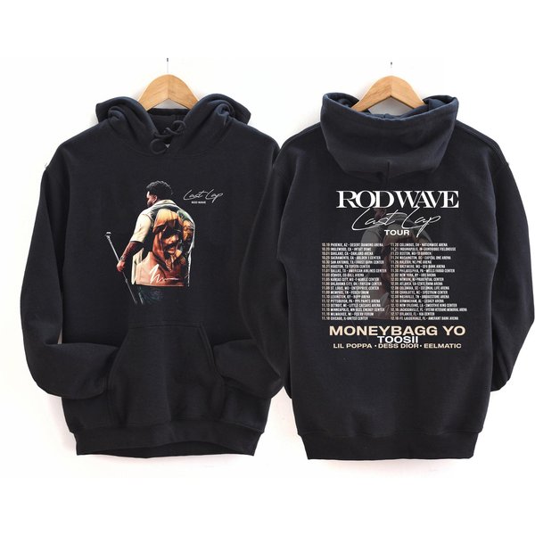 Rod Wave Last Lap Tour Dates 2-Side Hoodie, Rod Wave Merch Shirt-image