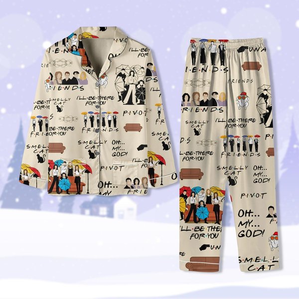 Friends Pajamas, Friends Tv Series Pj Sets For Women-image