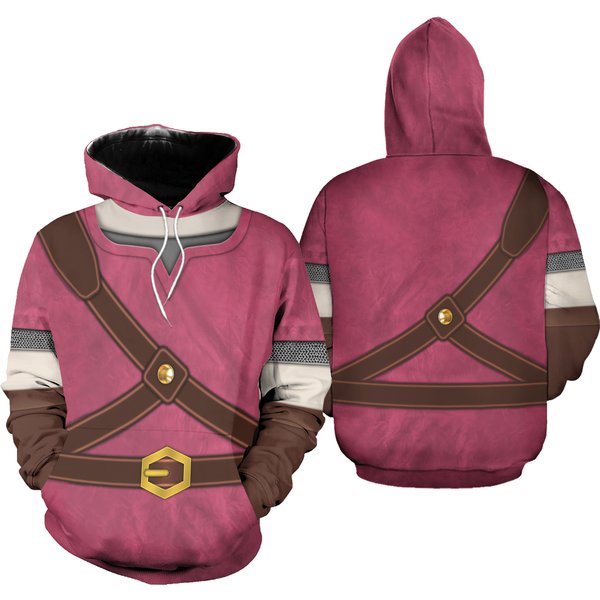 Halloween Legend Of Zelda Princess Zelda Costume Cosplay 3D Hoodie Jogger Sets-image