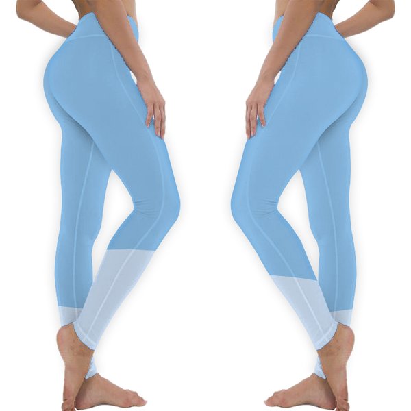 Light Blue Heeler Leggings, Bandit Heeler Inspired Costume