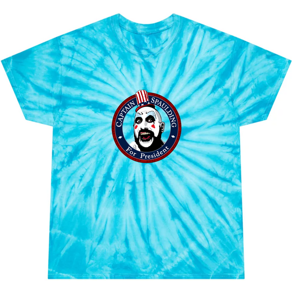 Limitied Edition - Captain Spaulding For Preside Tie Dye T-Shirts-image