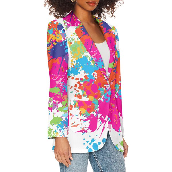 Women's Leisure Blazer, Artist Blazer Ladies Casual Blazers