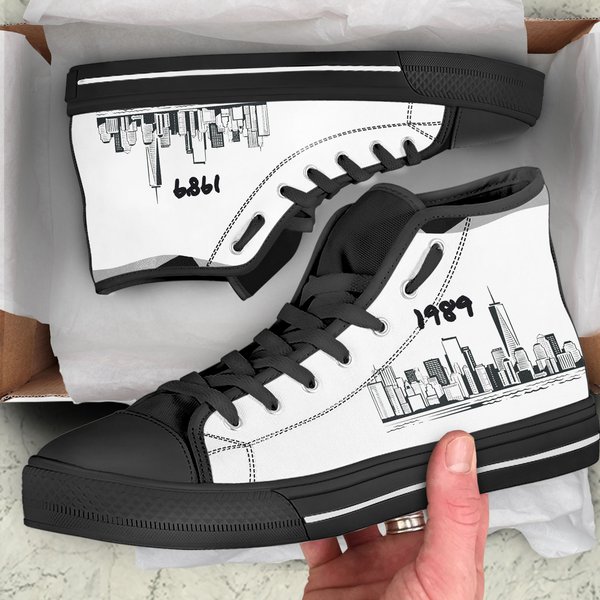 1989, Women's High Top Sneakers