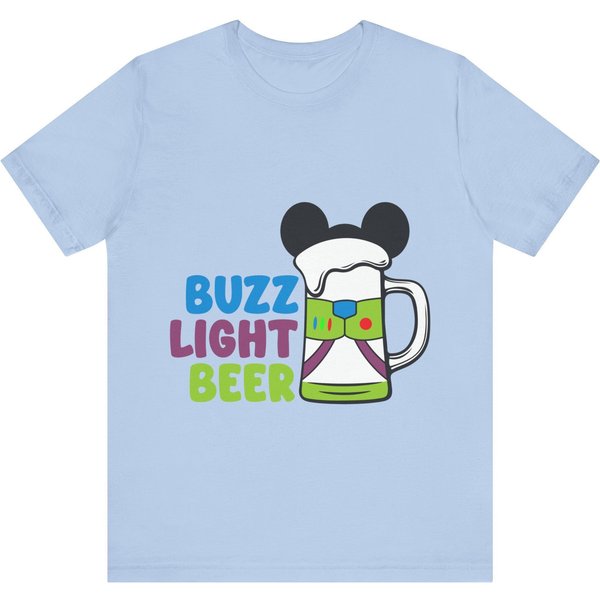 Buzz Light Beer Unisex Jersey Short Sleeve Tee-image