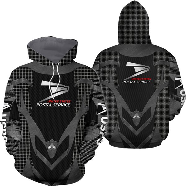 Love Postal Worker Hoodie, Postal Worker 3d Printed Hoodie