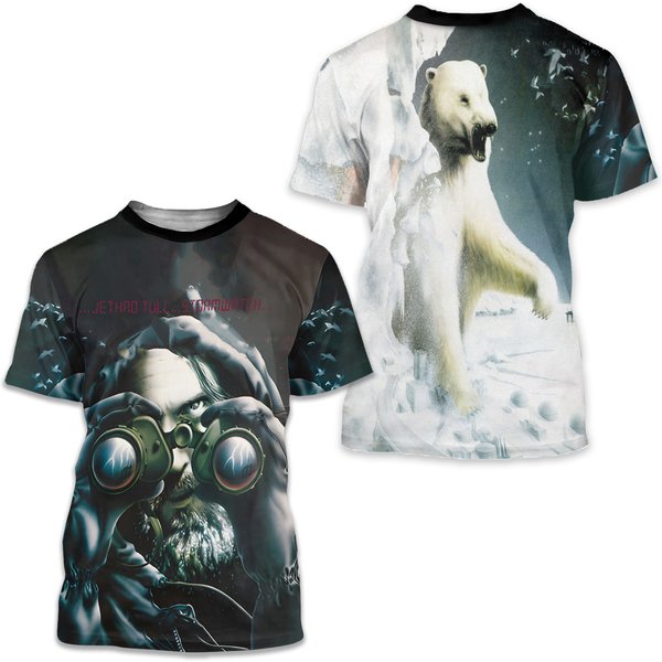Rock Band Jethro Tull Storm Watch T-Shirt 3D, Music Lovers-image