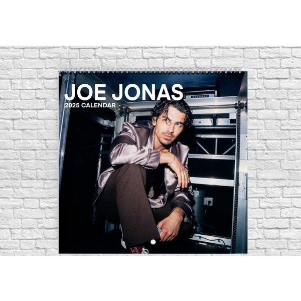 Joe Jonas Calendar | 2025 Wall Calendar | Jonas Brothers Gift-image