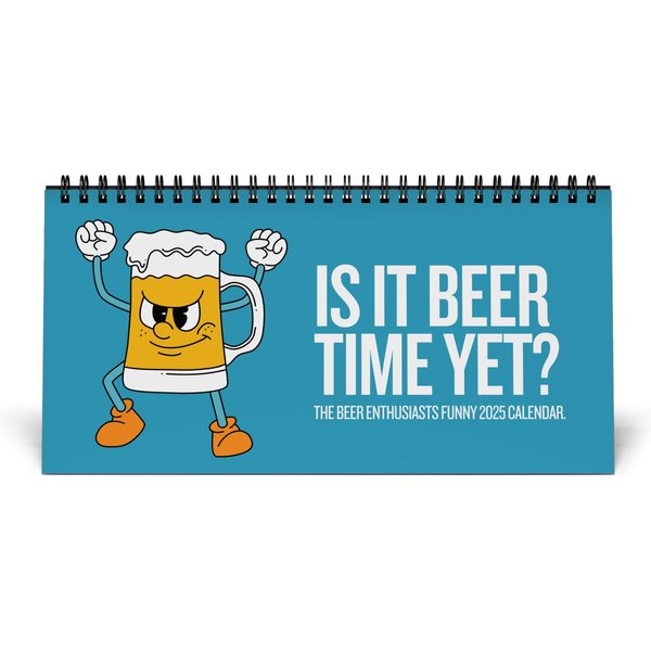 The Beer Funny 2025 Calendar | Funny Beer Gifts | Gifts For Him | Pub 2025 Calendar-image