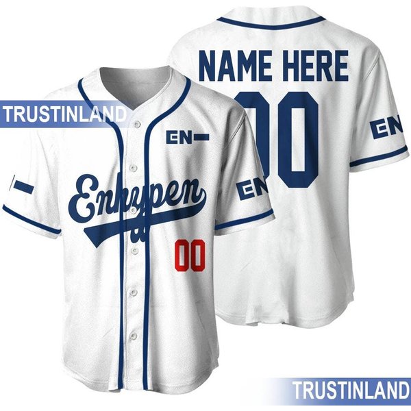 Enhypen Custom Baseball Jersey, Custom Name Number Member Kpop Baseball-image