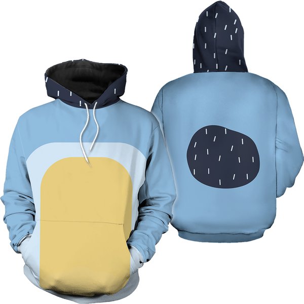Halloween Bandit Heeler Cosplay Jogger - Blue Dog Costume-image