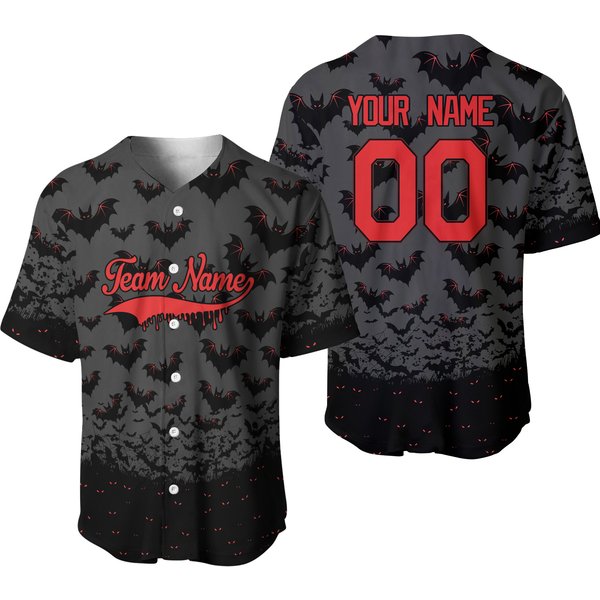 Custom Family Halloween Baseball Jersey-image