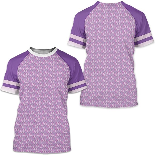 Wade Ripple Costume T-Shirt, Elemental Inspired Cosplay Costume 3D Shirt-image