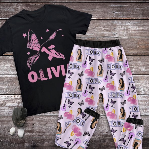 Olivia Rodrigo Pajamas Set, Olivia Family Pajamas
