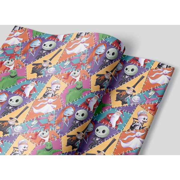 Nightmare Before Christmas Wrapping Paper-image