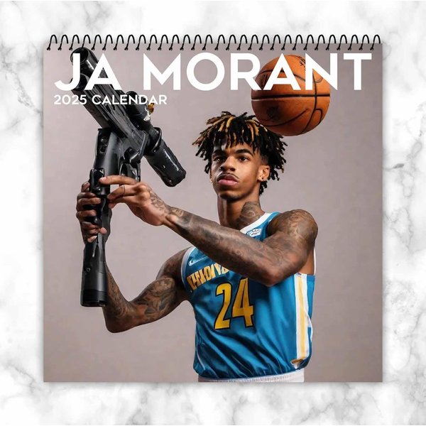 Ja Morant Calendar 2025, Personalized Calendar, Idol Calendar-image