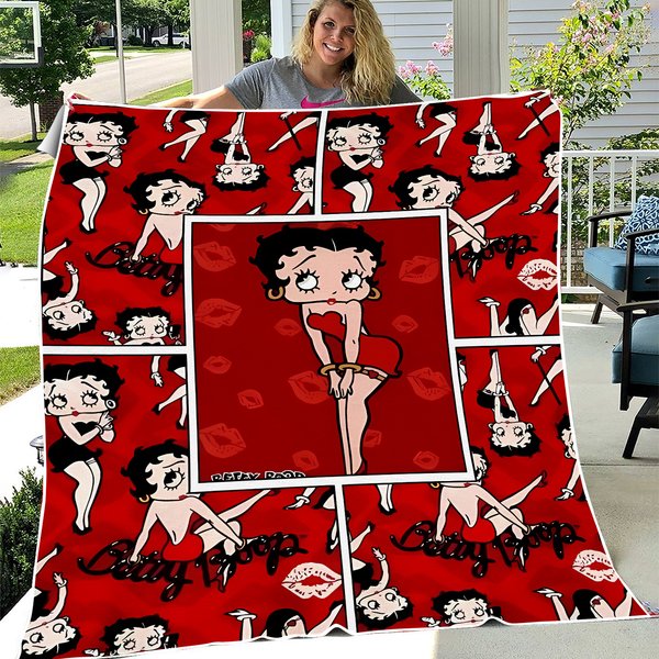 Betty Boop Modern Fleece Blanket-image