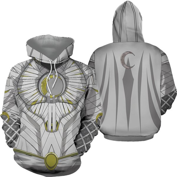 Moon Knight Cosplay Hoodie 3D Printed Hooded-image