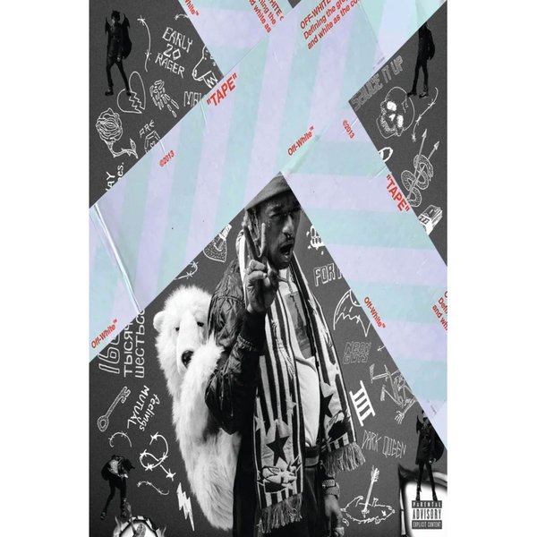 Luv Is Rage 2 Album Cover Poster Premium Matte Vertical Poster