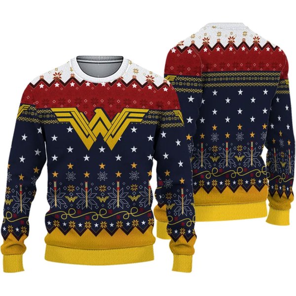 Wonder Woman Ugly Christmas Sweater-image