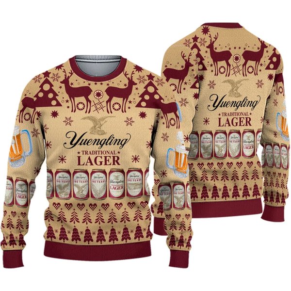 Yuengling Beer Ugly Christmas Sweater-image