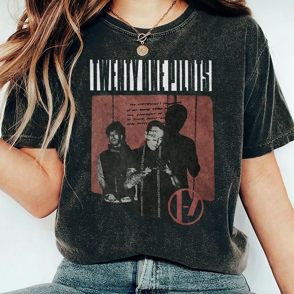 Twenty One Pilot Shirt, Music Band, Gift For Fans Unisex Shirt, Twenty One Pilot Fan Gift-image