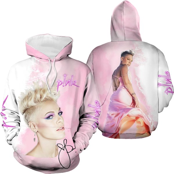 Pink Summer Carnival Tour Music Tour 2024 3D Hoodie-image