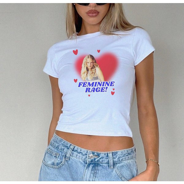 In My Feminist Era Shirt, Feminine Rage Baby Tee, Feminism, The Man