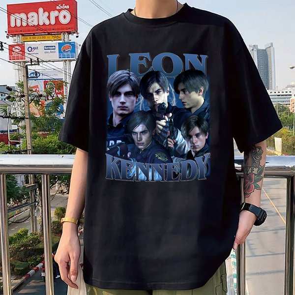 Limited Leon S. Kennedy Vintage T-Shirt, Shirt, Personalized Shirt-image