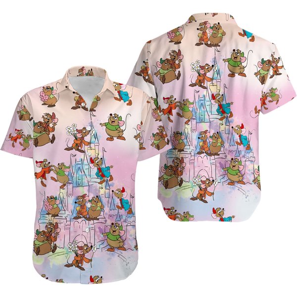 Cinde Jaq And Gus 3D Hawaii Shirt Christmas Gift-image