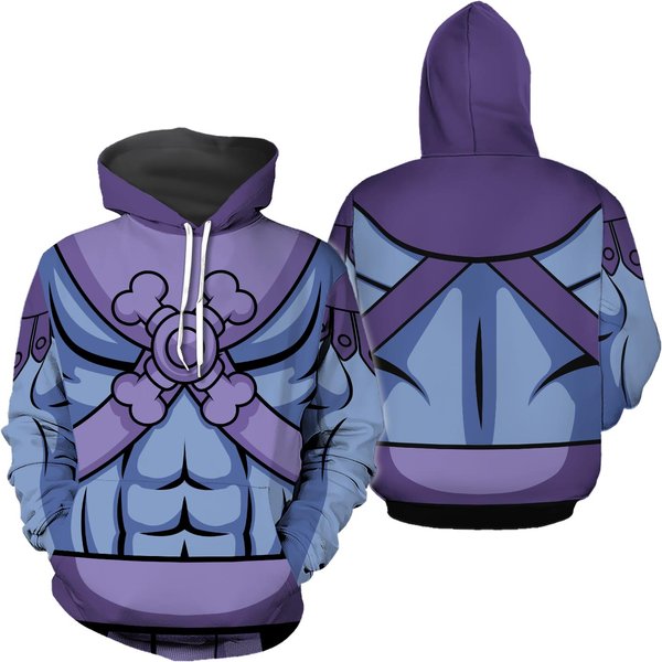 Skeletor He Man Costume Hoodie, Masters Of The Universe Hoodie, Skeletor Cosplay