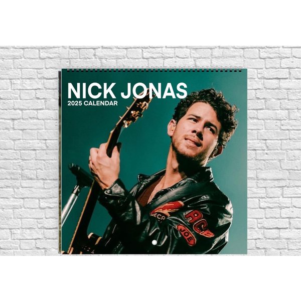 2025 Nick Jonas Calendar And Merch-image