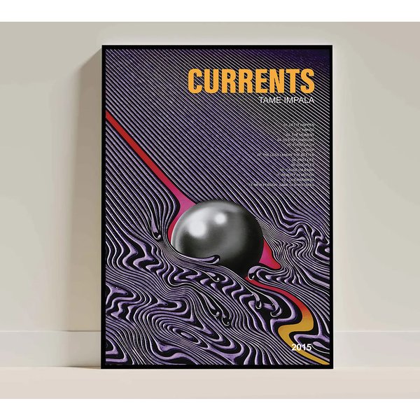 Currents - Tame Impala Poster - Album Art Poster - Album Cover-image