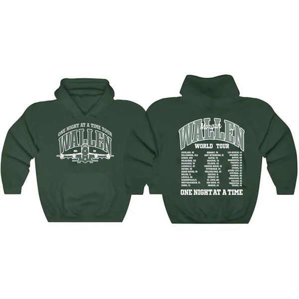 Wallen Western One Night At A Time Tour Hoodie-image