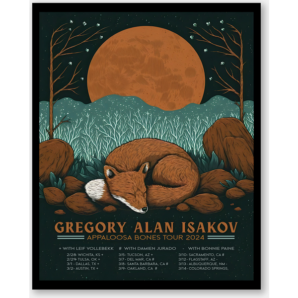 Tour 2024 Gregory Alan Isakov Poster-image