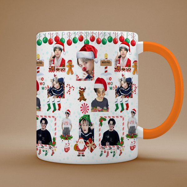 Bts Jimin 11 Oz Christmas Mug-image