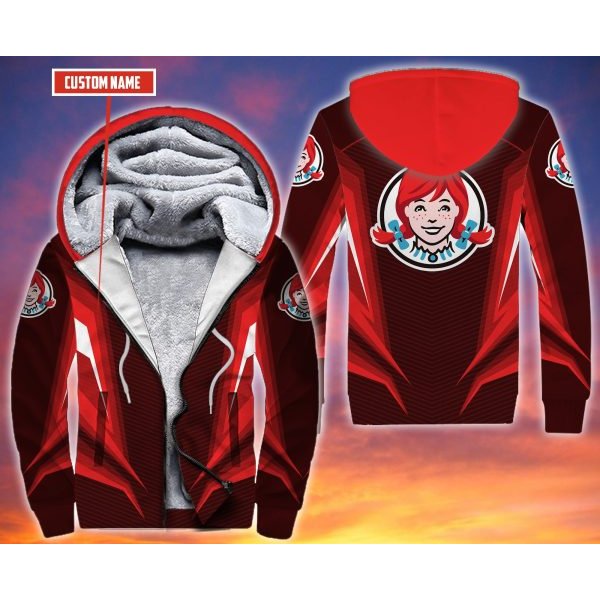 Personalized Wendy’S Custom 3D Fleece Hoodie-image