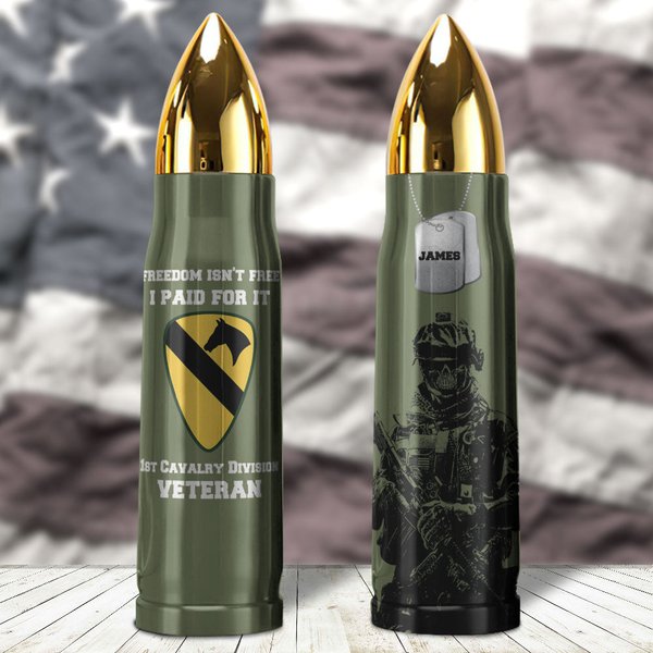 Custom Military Branches For Veteran Bullet Tumbler 1Ntlh250322-image
