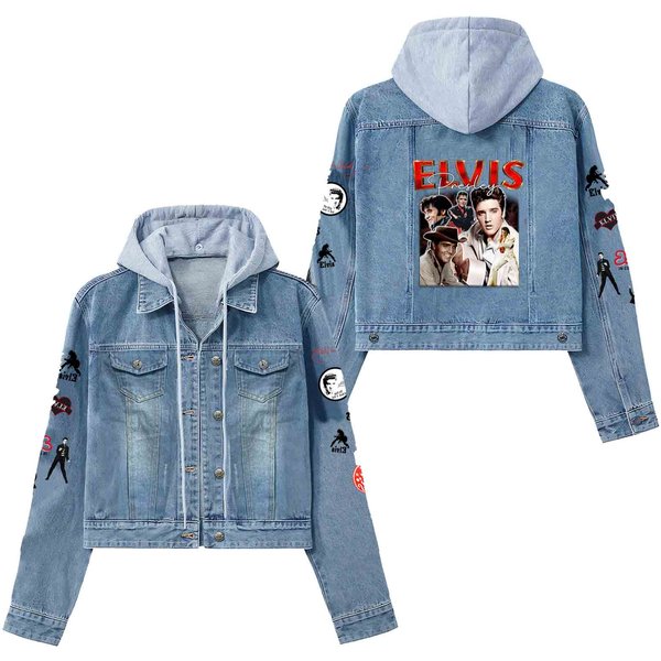 Elvis 2024 Denim Jacket Inspired By Elvis Presley-image
