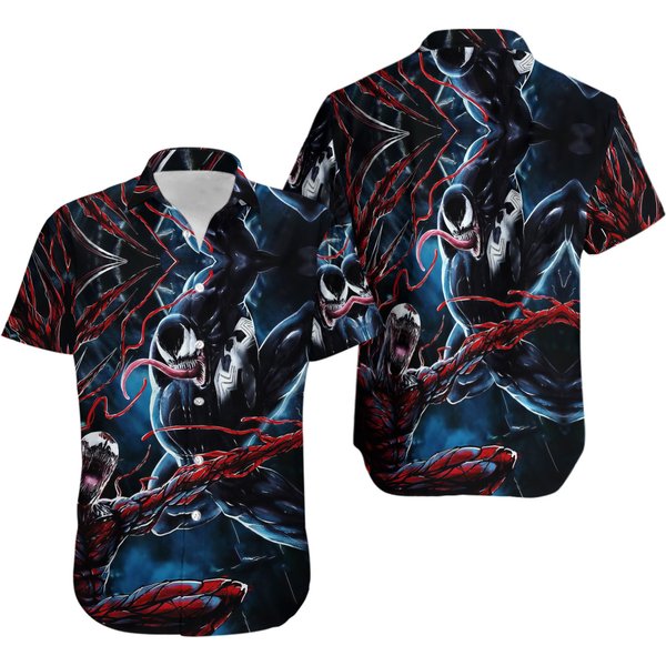 Ven0M Let There Be Carnage Hawaiian Shirt-image