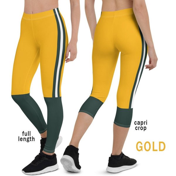 Green Bay Football Uniform Sport Leggings