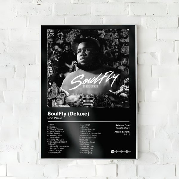 Rod Wave - Soulfly Deluxe - Album Poster-image
