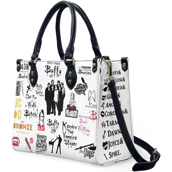 Buffy The Vampire Slayer Leather Bag For Women Gift-image