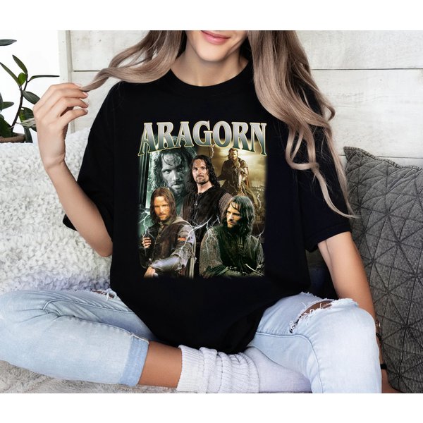 Aragorn Unisex Shirt | Aragorn Vintage 90' Shirt-image